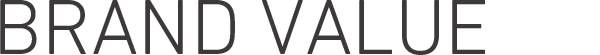 BRAND VALUE